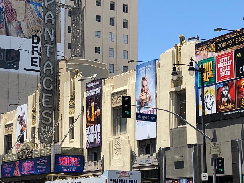 hollywood pantages theatre